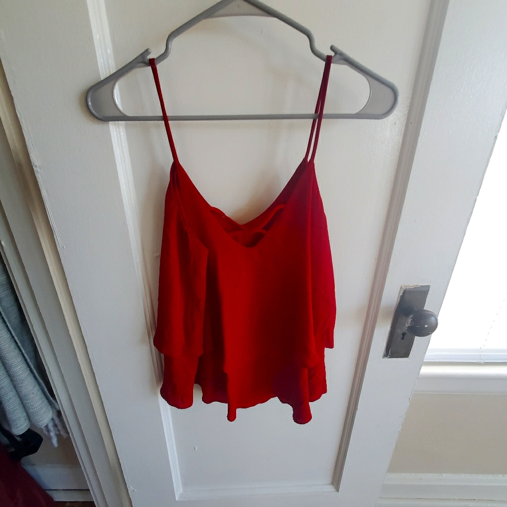 Cropped, Low Back Tank